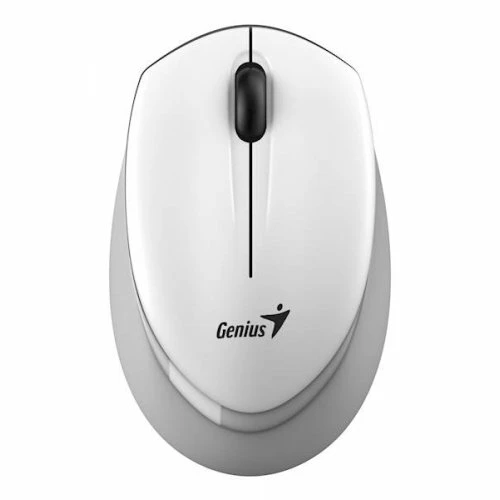 עכבר אלחוטי NX-7009 White Grey | PC SQUAD