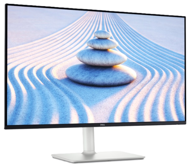 מסך מחשב שטוח לבן Dell 27 FHD IPS 100Hz 4ms Speakers Tilt Pivot | PC SQUAD