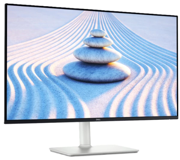 מסך מחשב שטוח לבן Dell 27 FHD IPS 100Hz 4ms Speakers Tilt Pivot | PC SQUAD