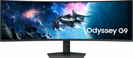 מסך Samsung Odyssey G9 48.7 Ultra Wide 32:9 DQHD 240Hz 1ms VA HDR | PC SQUAD