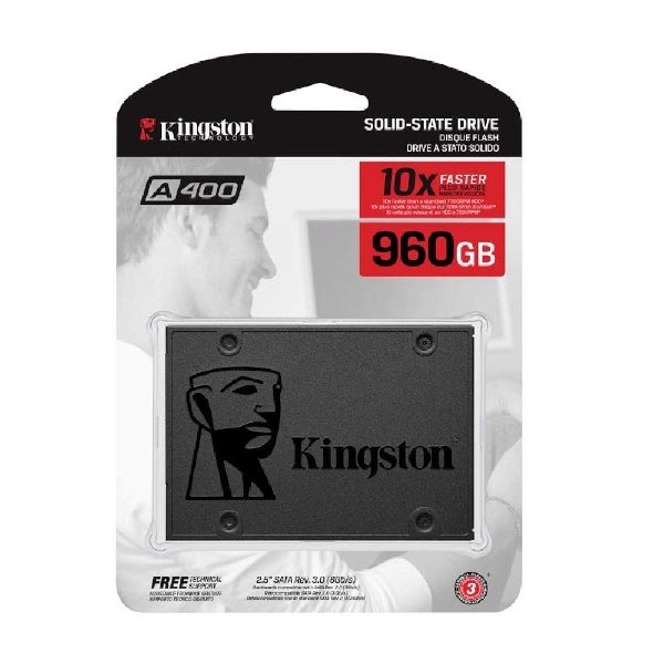דיסק פנימי 2.5 Kingston A400 960GB SSD 3D NAND | PC SQUAD