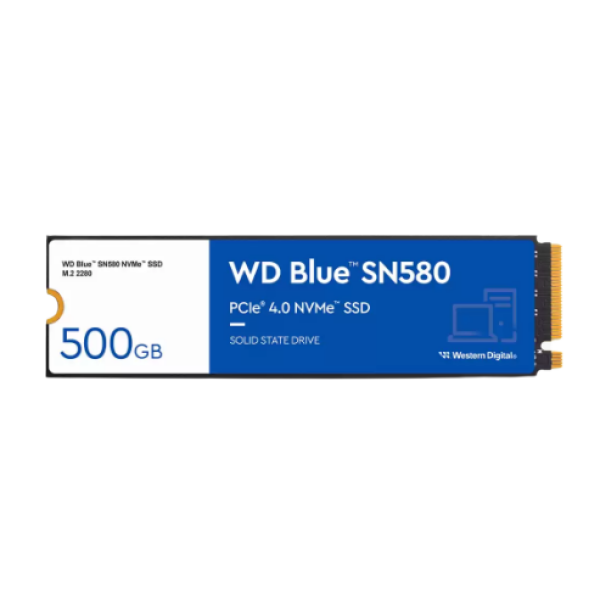 דיסק פנימי WD Blue SN5000 NVMe SSD 500GB Pcie Gen4X4 2280 | PC SQUAD