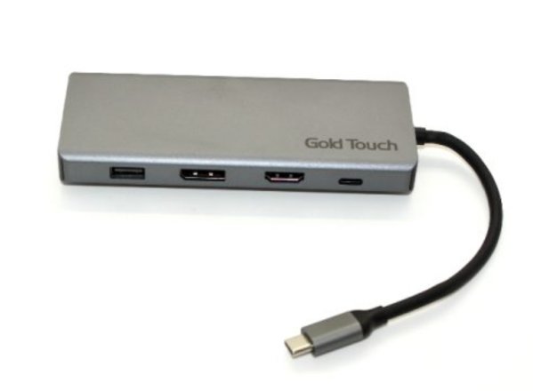 תחנת עגינה GoldTouch USB Type-C 3.1 DP/HDMI/VGA | PC SQUAD
