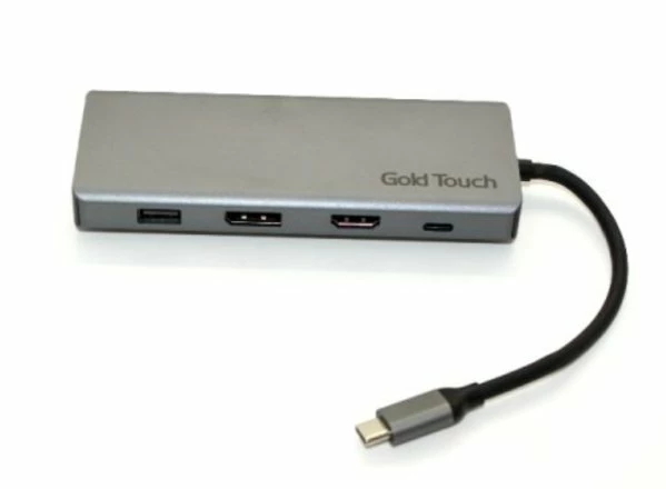 תחנת עגינה GoldTouch USB Type-C 3.1 DP/HDMI/VGA | PC SQUAD