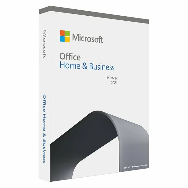חבילת אופיס Office Home and Business 2021 Heb MidEast Medialess | PC SQUAD