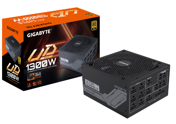 ספק כוח Gigabyte 1300W UD 80Plus GOLD ATX3.0 Fully Modular 140mm | PC SQUAD