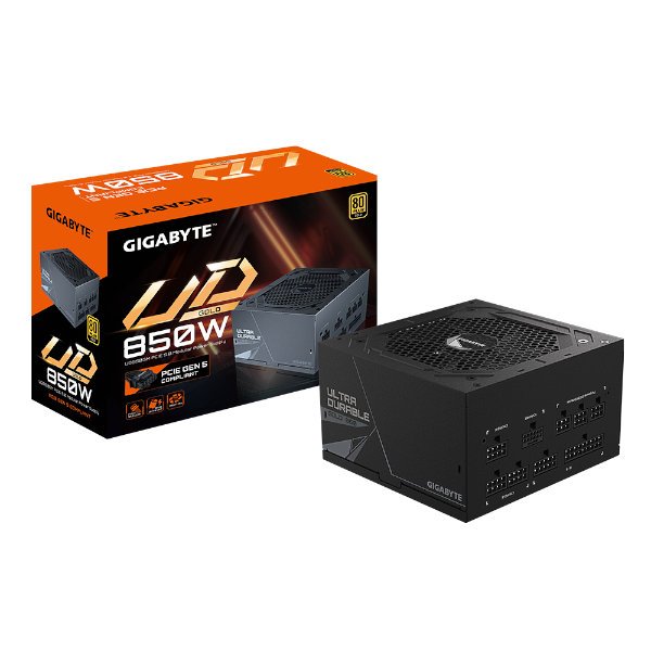 ספק Gigabyte UD850GM PG rev2.0 5 850W 80 plus Gold PCIE 5 Modular | PC SQUAD
