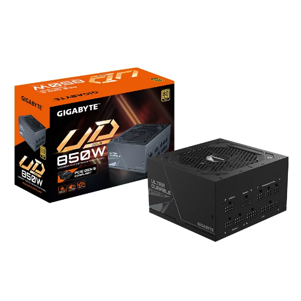 ספק Gigabyte UD850GM PG rev2.0 5 850W 80 plus Gold PCIE 5 Modular | PC SQUAD