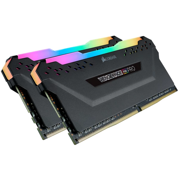 ז. לנייח Corsair 32GB 2X16 DDR4 3600MHZ CL18 Vengeance RGB | PC SQUAD