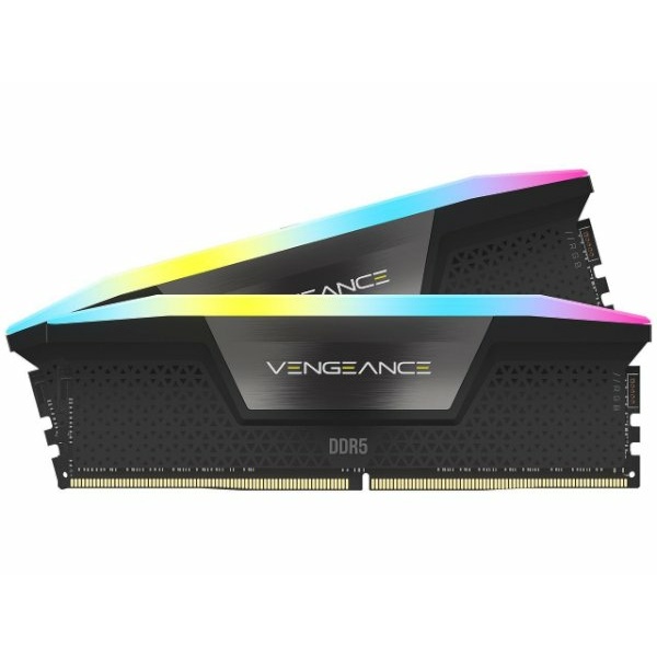 ז.לנייח Corsair Vengeance RGB DDR5 32GB 2X16 6400MHZ C36 kit BLK | PC SQUAD