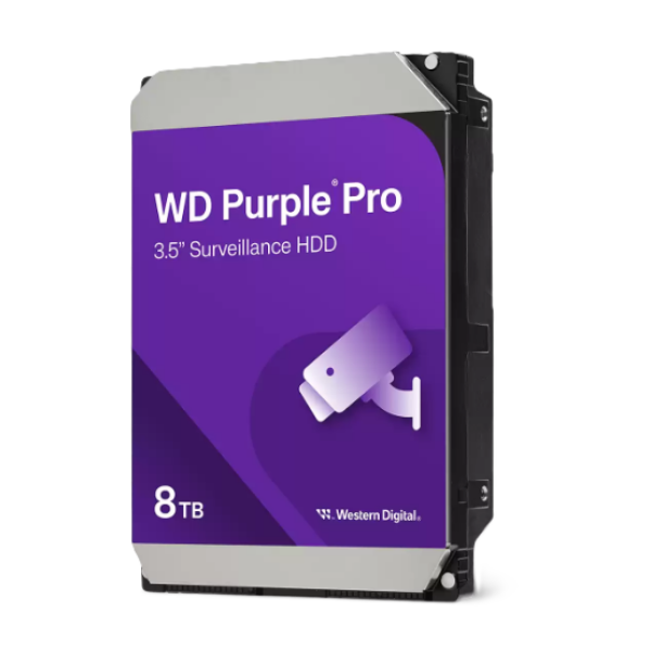 דיסק לנייח 3.5 Western Digital 8TB Purple PRO 7200RPM 256MB Cache | PC SQUAD