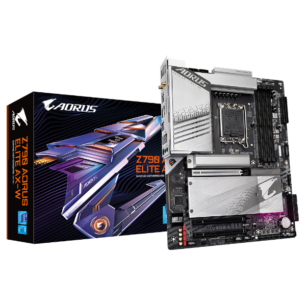 לוח Gigabyte Z790 AORUS ELITE AX-W DDR5 WIFI 6E BT ATX | PC SQUAD