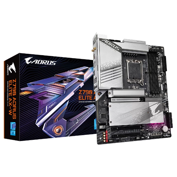 לוח Gigabyte Z790 AORUS ELITE AX-W DDR5 WIFI 6E BT ATX | PC SQUAD