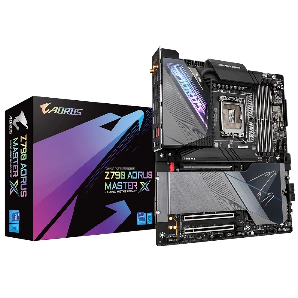 לוח לדור 12-14 Gigabyte Z790 AORUS MASTER X 10Gbe Lan WIFI7 | PC SQUAD