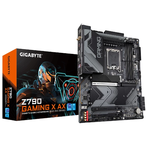 לוח אם Gigabyte Z790 GAMING X AX DDR5 WIFI6E 2.5GB Lan ATX REV2.1 | PC SQUAD