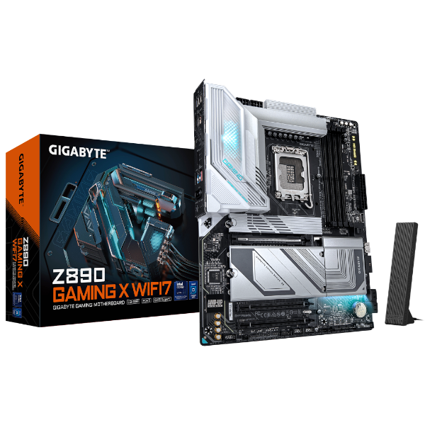 לוח לאינטל דור 15 Gigabyte Z890 GAMING X WIFI7 2.5GbE ATX LGA1851 | PC SQUAD