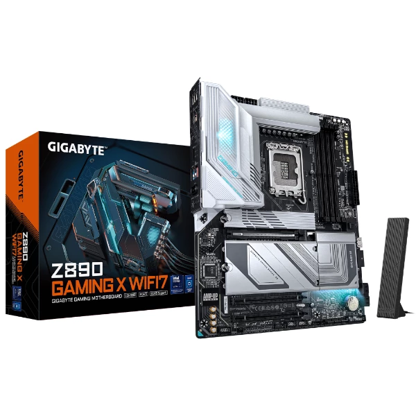 לוח לאינטל דור 15 Gigabyte Z890 GAMING X WIFI7 2.5GbE ATX LGA1851 | PC SQUAD