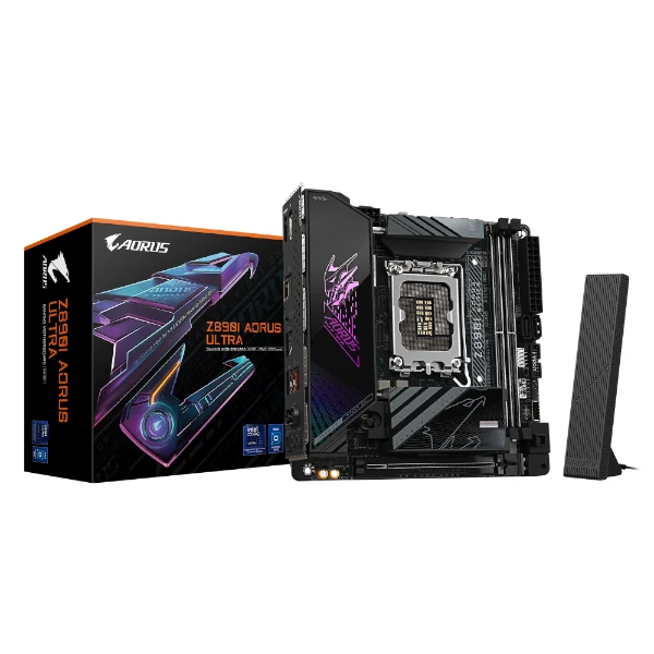לוח דור 15 Gigabyte Z890i AORUS ULTRA Mini-ITX WiFi7 LGA1851