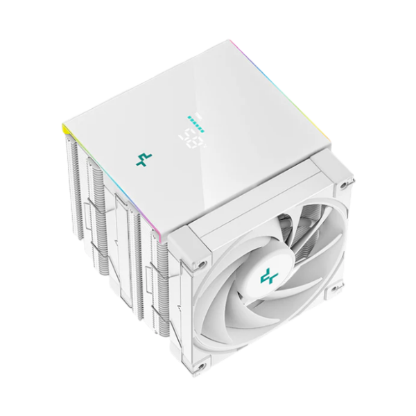 קירור למעבד Deep COOL AK620 DIGITAL 260W TDP 162mm RGB WHITE | PC SQUAD