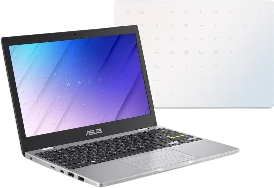 נייד ASUS VivoBook Go 12 N4020 4GB 64G eMMC 11.6 HD WIN11 s White | PC SQUAD
