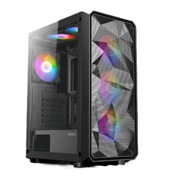 מארז ANTEC AX83 RGB EXTREME Mid T GAMING 6x120 RGB Fan | PC SQUAD