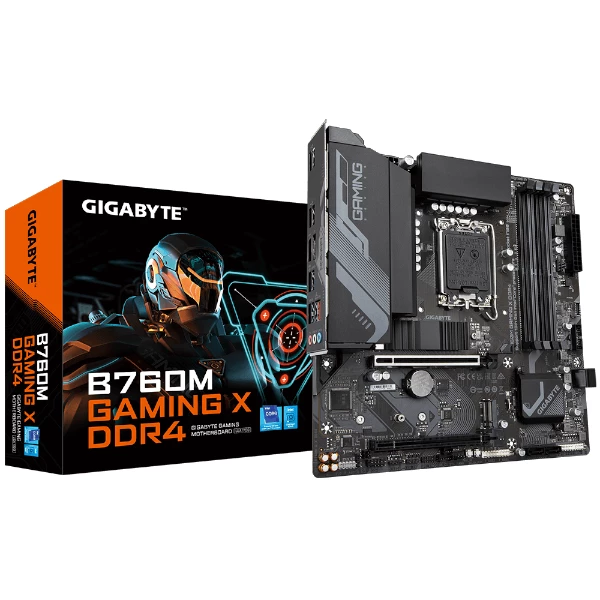 לוח Gigabyte B760M GAMING X DDR4 Micro-ATX LGA1700 | PC SQUAD