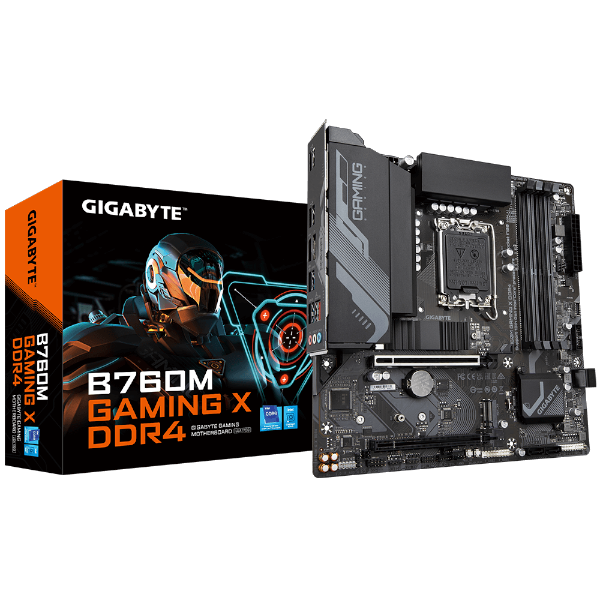 לוח Gigabyte B760M GAMING X DDR4 Micro-ATX LGA1700 | PC SQUAD