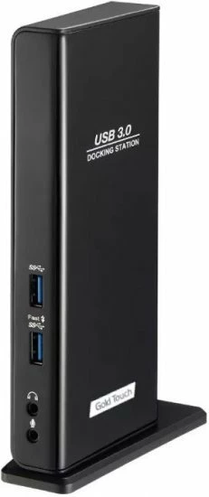 תחנת עגינה Gold Touch Dual Hdmi 4Xusb2.0 2XUSB3.1 SPK/Mic Lan | PC SQUAD