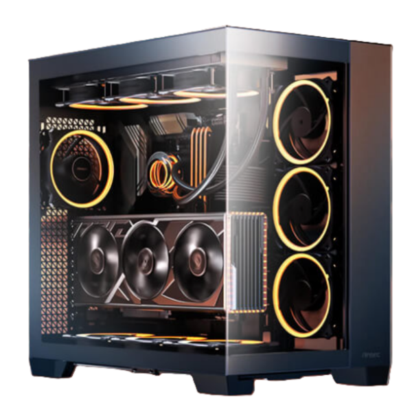 מארז Antec C8 Mid-Tower E-ATX 3X360 Radiator Support Type-c Black | PC SQUAD