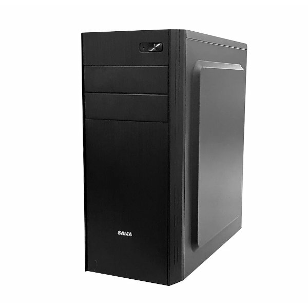 מארז שחור כולל ספק כוח SAMA CA-505 ATX Mid Tower Psu 500W USB3 | PC SQUAD