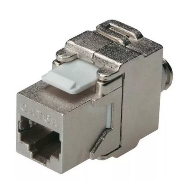 מחבר נקבה RJ-45 Cat 6A  Female Connector | PC SQUAD
