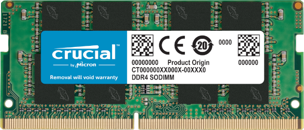 זכרון לנייד Crucial SODIM 8GB 3200Mhz DDR4 1.2V CL22 | PC SQUAD