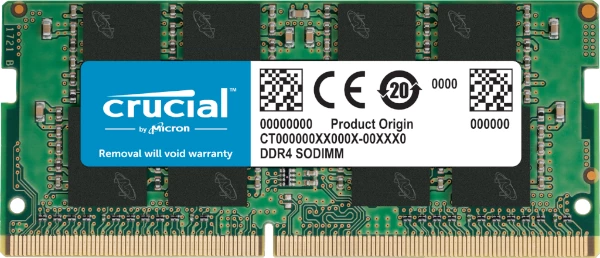 זכרון לנייד Crucial SODIM 8GB 3200Mhz DDR4 1.2V CL22 | PC SQUAD