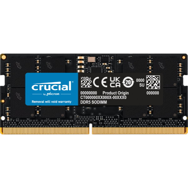 זכרון לנייד Crucial 32GB DDR5 4800MHZ C40 SODIMM | PC SQUAD