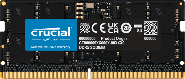 זכרון לנייד Crucial 32GB DDR5 4800MHZ C40 SODIMM | PC SQUAD