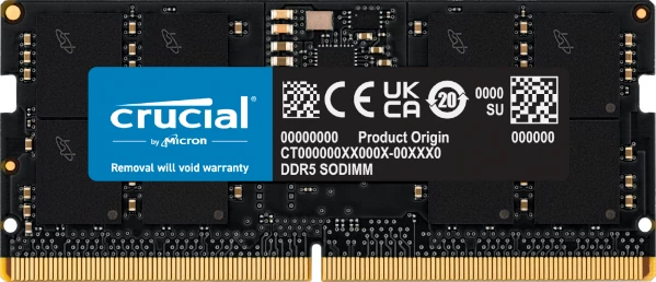זכרון לנייד Crucial 32GB DDR5 4800MHZ C40 SODIMM | PC SQUAD
