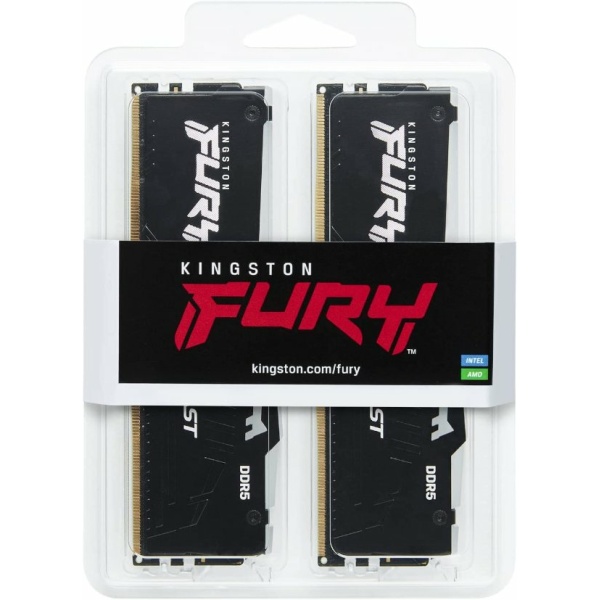זכרון לנייח קיט Kingston Fury Beast 64GB 2X32 DDR5 5600MHZ C40 | PC SQUAD