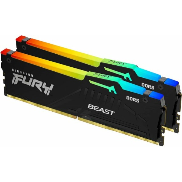 Kingston Fury Beast RGB 64GB kit 2x32G 6000Mhz DDR5 CL30 AMD Expo | PC SQUAD