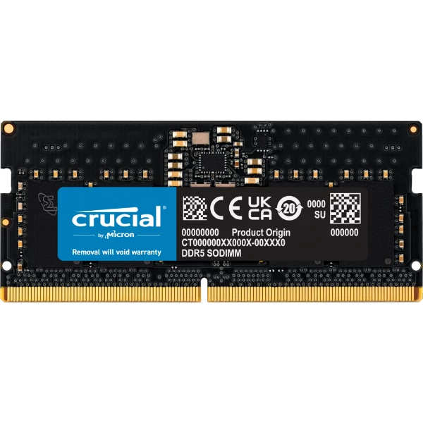זכרון לנייד Crucial 8GB DDR5 5600MHZ C46 SODIMM | PC SQUAD