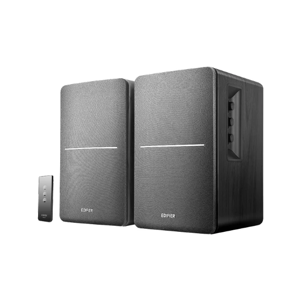 רמקולים Edifier R1280T Black Retro Look Speakers 42W RMS DUAL RCA | PC SQUAD