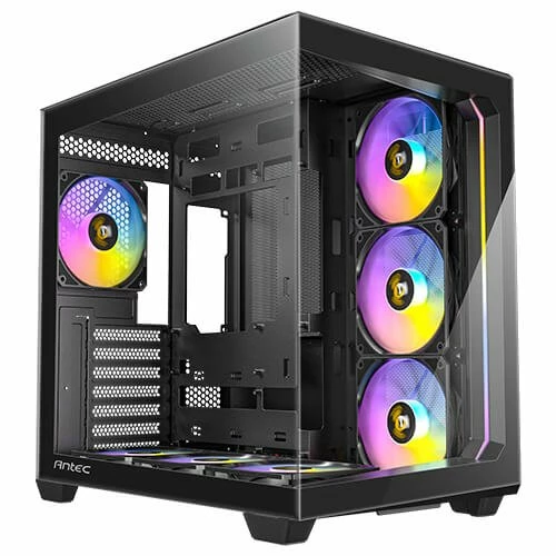 מארז שחור Antec C5 RGB Mid-Tower ATX 7x ARGB FANS Incl Type-C | PC SQUAD