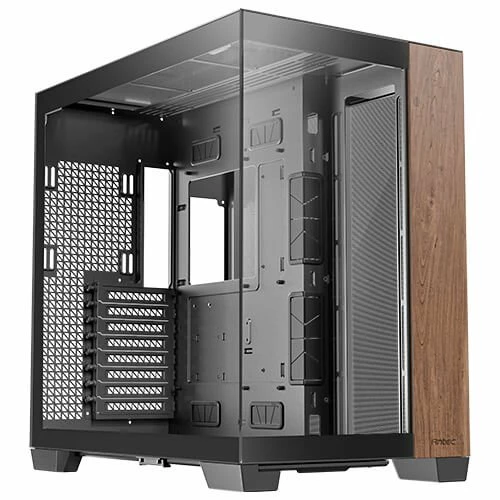מארז Antec C8 Wood Black E-ATX 3X360 Radiator Support Type-C | PC SQUAD