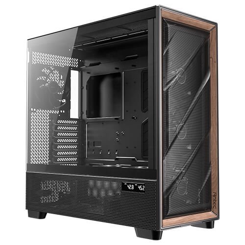 מארז Antec Flux Pro Black EATX Full Tower X6 Fans Include | PC SQUAD