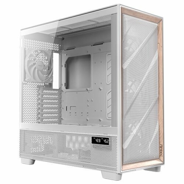 מארז Antec Flux Pro White EATX Full Tower X6 Fans Include | PC SQUAD