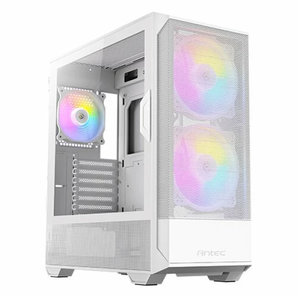 מארז Antec NX416L Mid-Tower ATX Gaming Case RGB White | PC SQUAD