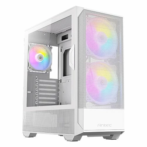 מארז Antec NX416L Mid-Tower ATX Gaming Case RGB White | PC SQUAD
