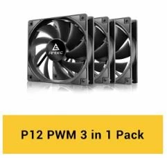 מאורר למארז Antec P12 PWM 120mm Hydraulic Bearing 4 Pin 3PACK BLK | PC SQUAD