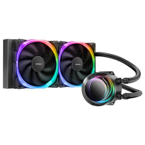 קירור נוזלי כפול ANTEC VORTEX 240 ARGB include Controller | PC SQUAD