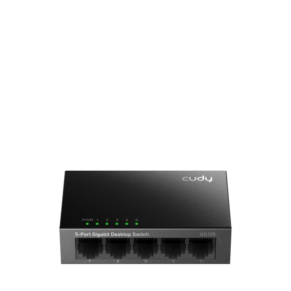 מתג לא מנוהל Switch Cudy GS105 5 port 1GB switch Steel Case | PC SQUAD