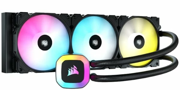 קירור נוזלי משולש Corsair H150 RGB 360mm Liquid CPU Cooler | PC SQUAD